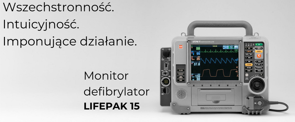 Defibrylator Lifepak 15 Stryker