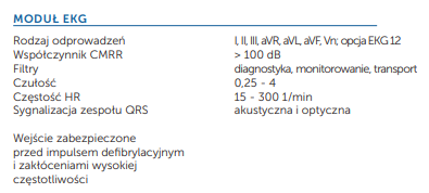 Defibrylator kliniczny DefiMax biphasic AED