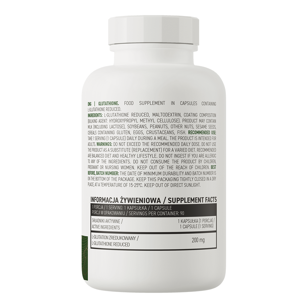 OstroVit Glutathione VEGE, 90 tabletek